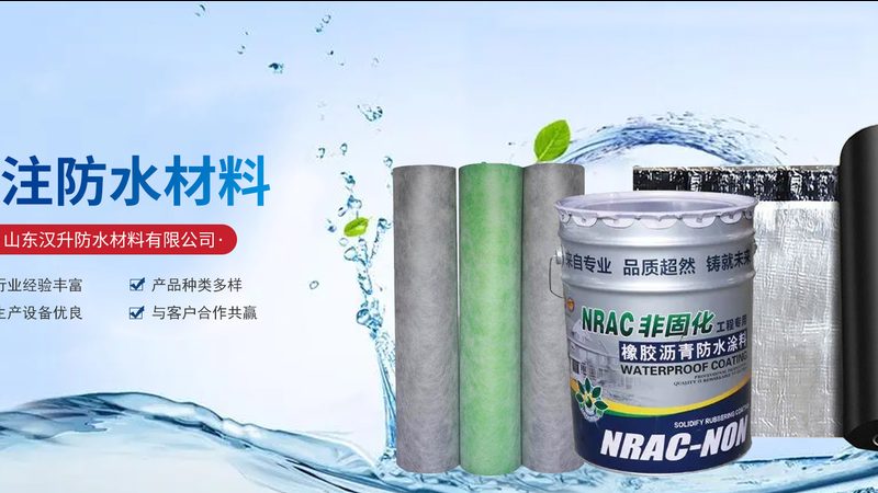 目前市场上常见的防水补漏材料主要有以下几种：